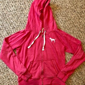 PINK Victoria’s Secret Zip Up Hoodie